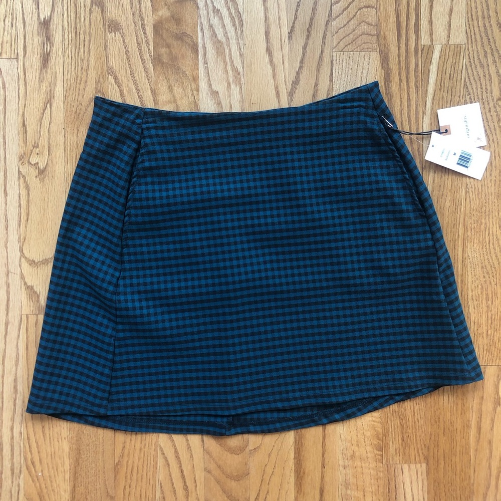 Originality Black/Hunter Mini Skirt Size Medium